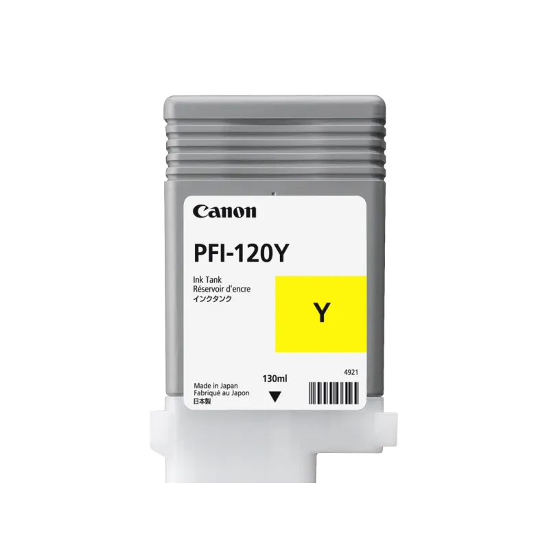 Cartouche d'encre original CANON PFI-120Y / Yellow