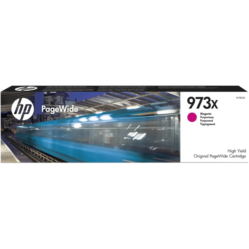 CARTOUCHE D'ENCRE ORIGINAL HP PageWide 973X / Magenta
