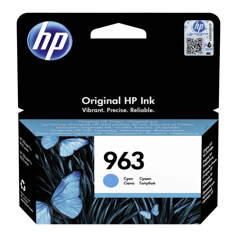 Cartouche d'encre Originale HP 963 / Cyan