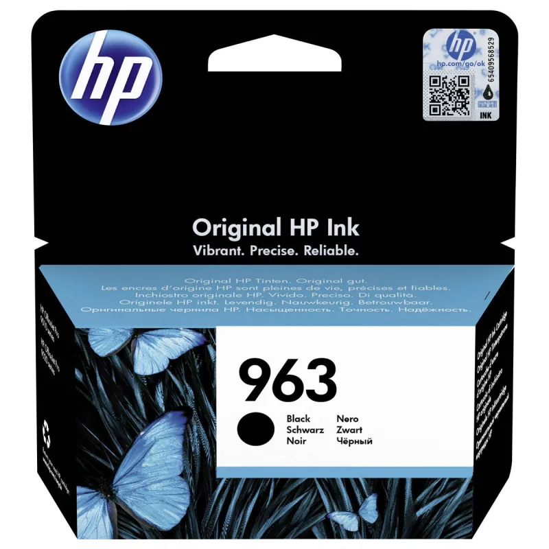 Cartouche d'encre Originale HP 963 / Noir