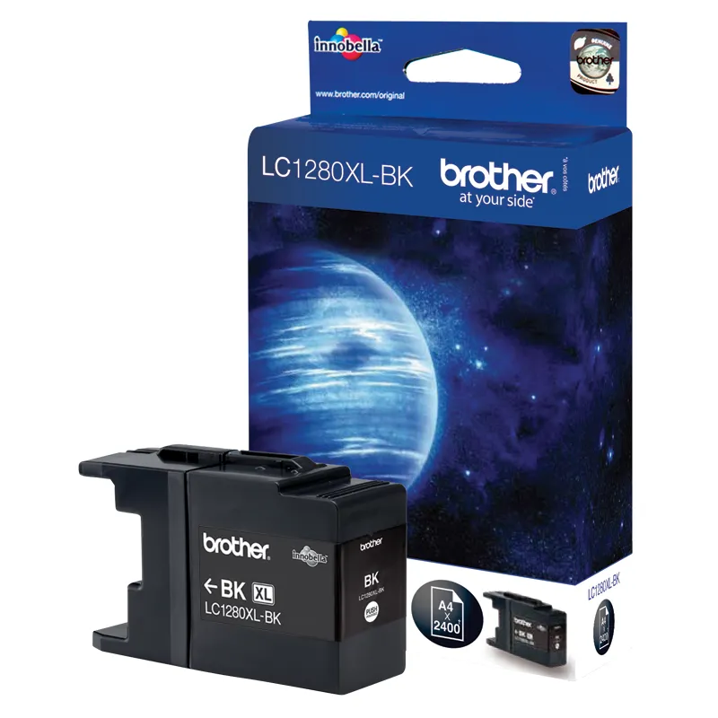 Cartouche Jet d'encre Originale Brother LC1280XLBK / Noir