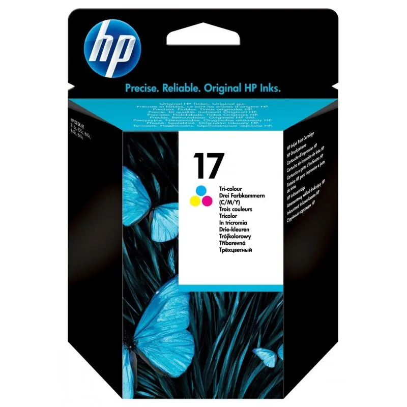 CARTOUCHE ORIGINAL HP 17 - C6625A / 3 COULEURS