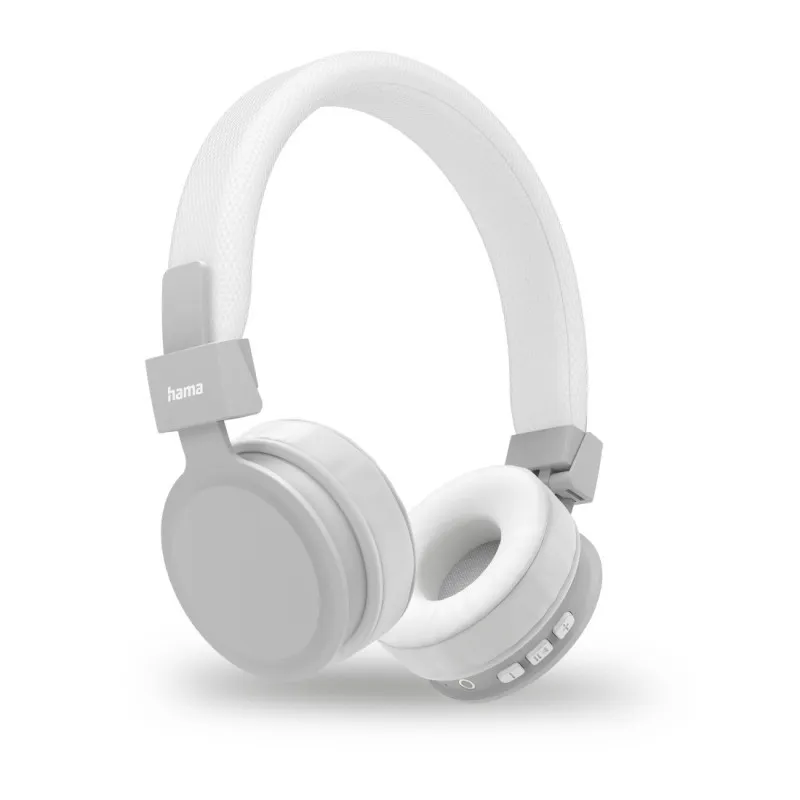 Casque Bluetooth Hama Freedom Lit II supra-aural pliable avec micro / Blanc
