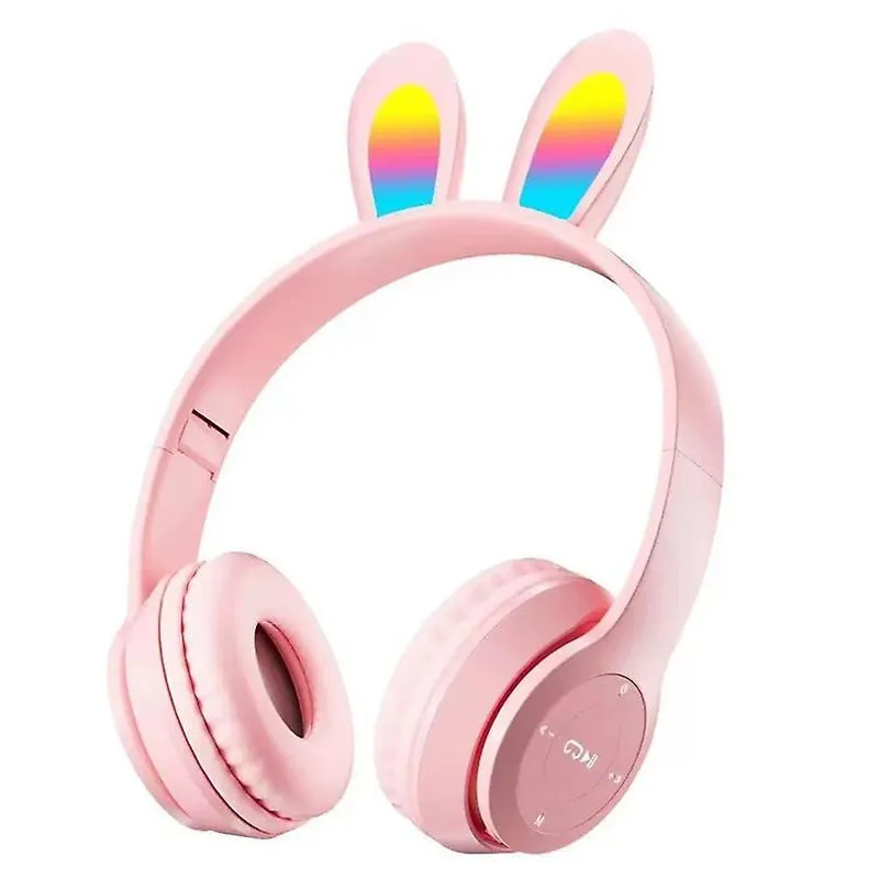 Casque Bluetooth P47R Pour Enfants - PINK