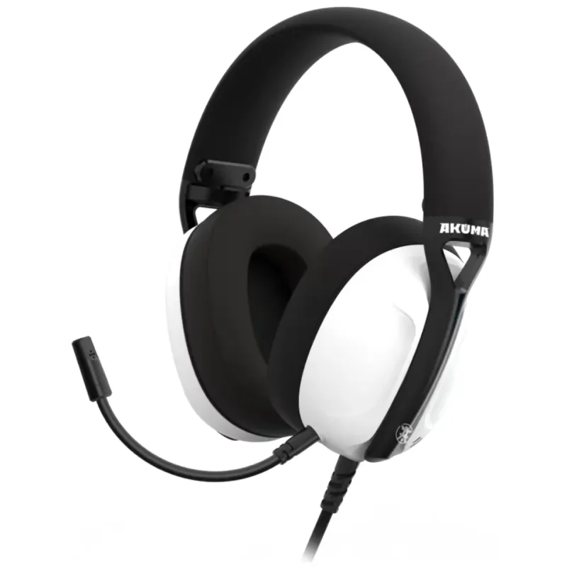 Casque Gaming Filaire Akuma Seinen H03 / Blanc