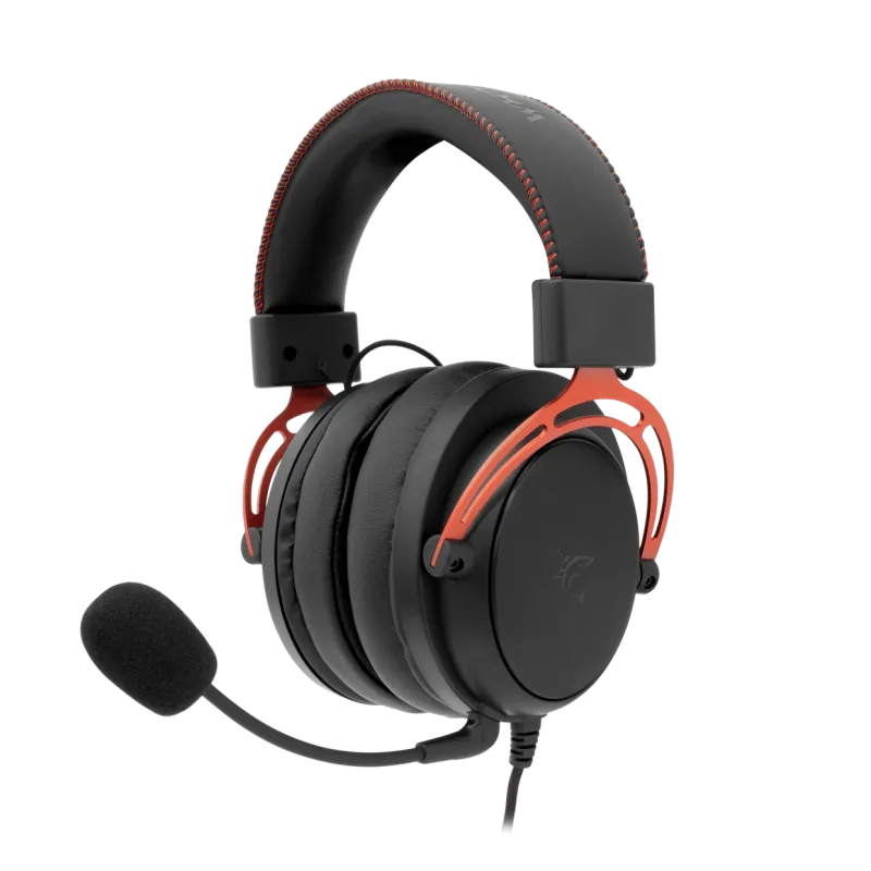Casque Gaming White Shark GORILLA GH-2341 / Noir et Rouge
