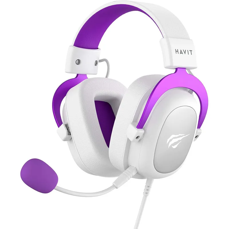CASQUE MICRO Gaming HAVIT H2002D / Blanc