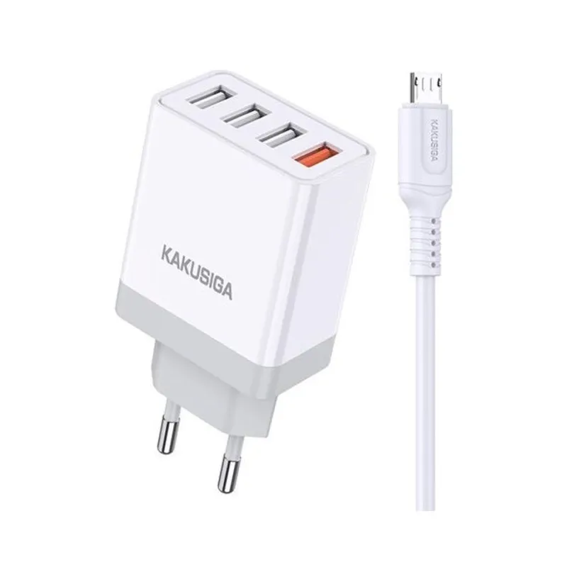 CHARGEUR KAKU MICRO-USB  FAST Charge QC3.0