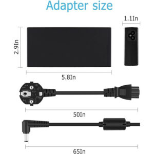 CHARGEUR POUR PC PORTABLE  MSI GF63 120W