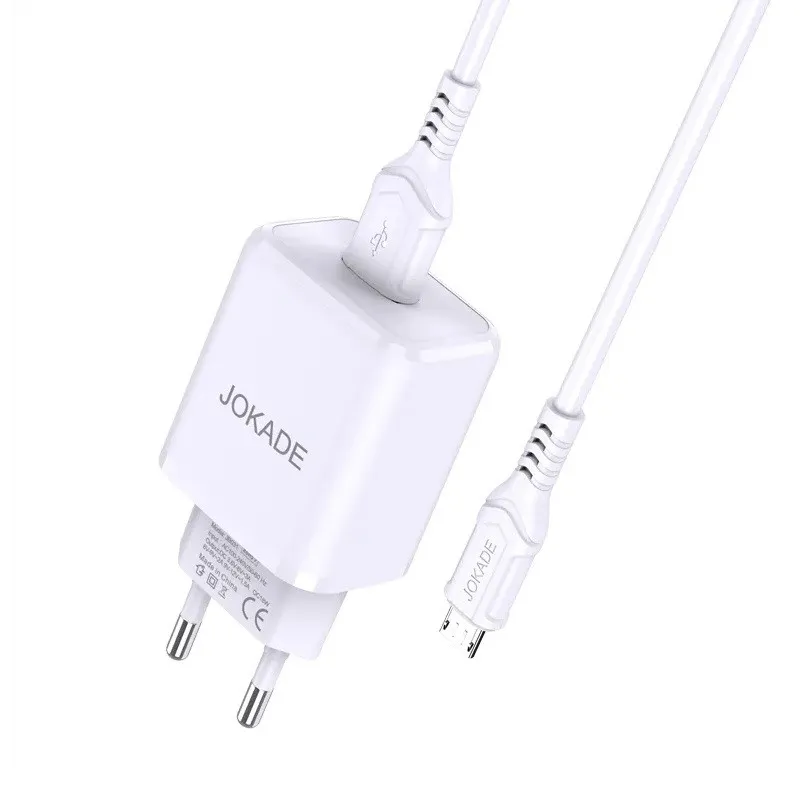 Chargeur Pour Smartphone JOKADE JB032 / USB Vers Micro USB / 18 W
