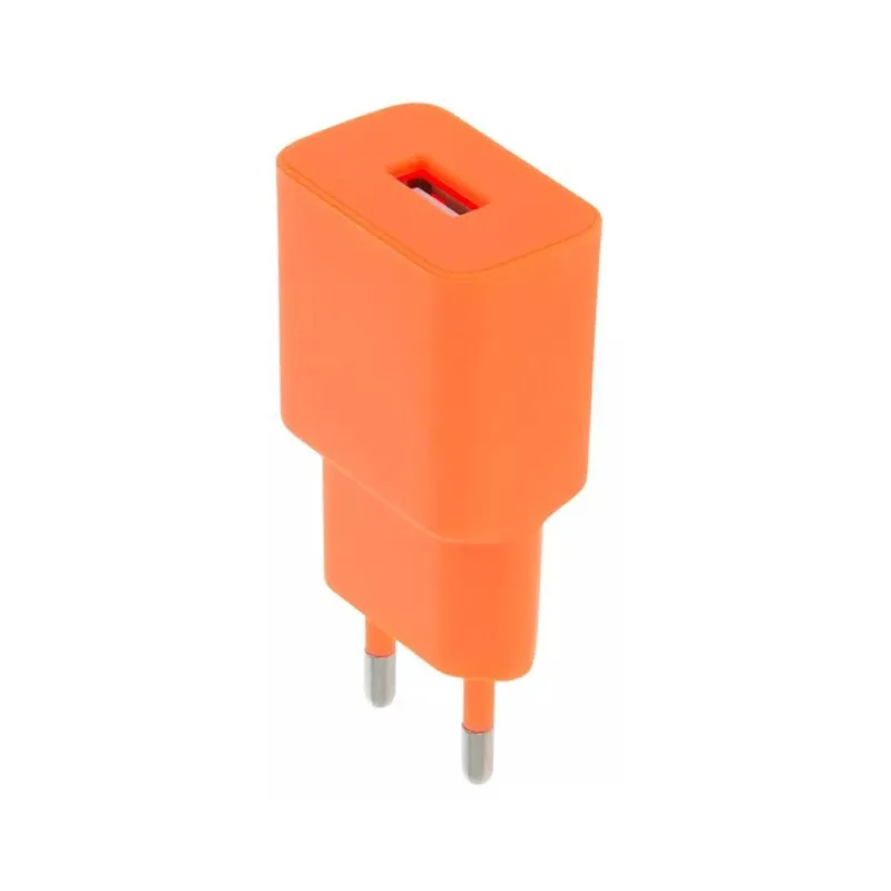 Chargeur Setty / 1x USB 2,4A / Orange
