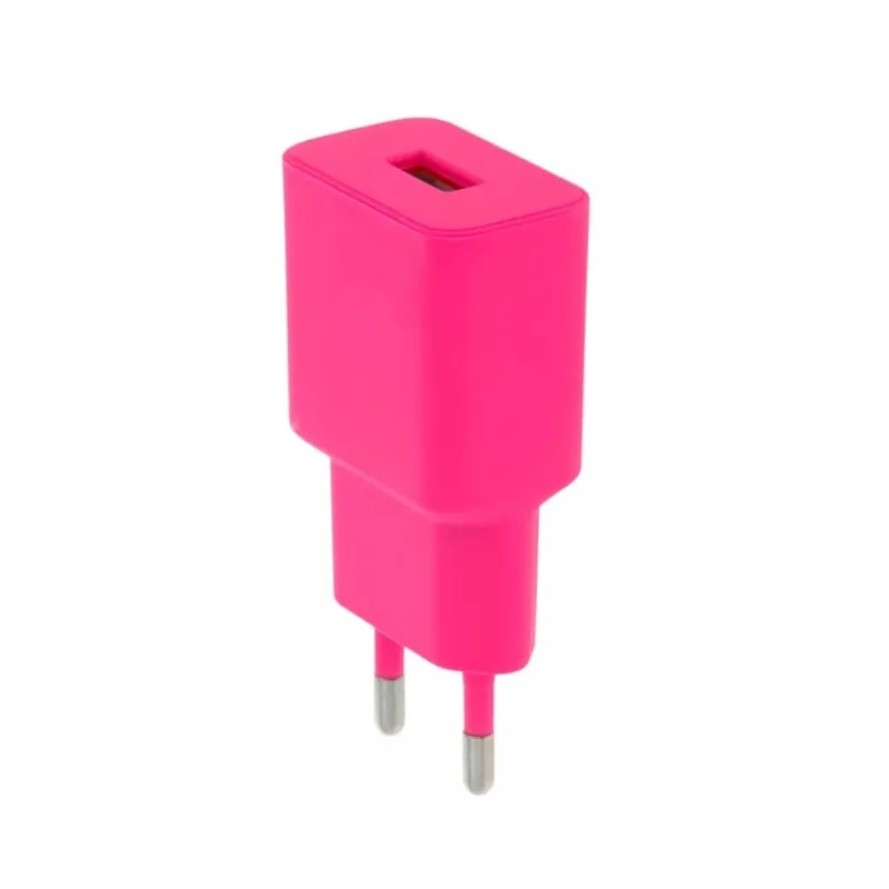 Chargeur Setty / 1x USB 2,4A / Rose