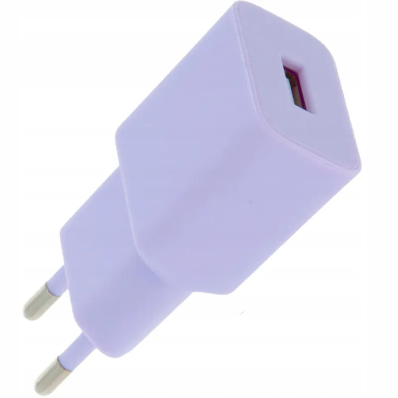 Chargeur Setty / 1x USB 2,4A / Violet