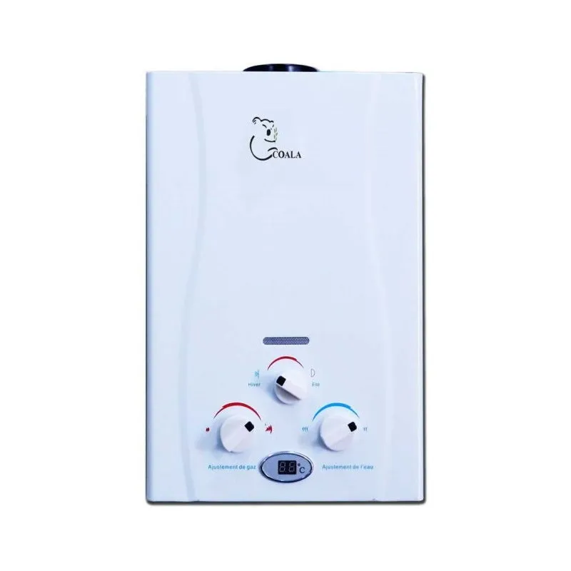 Chauffe Eau à Gaz Bouteille GPL COALA 10L / Blanc