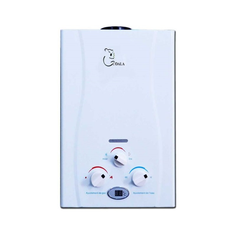Chauffe Eau à Gaz Naturel GPL COALA 10L / Blanc
