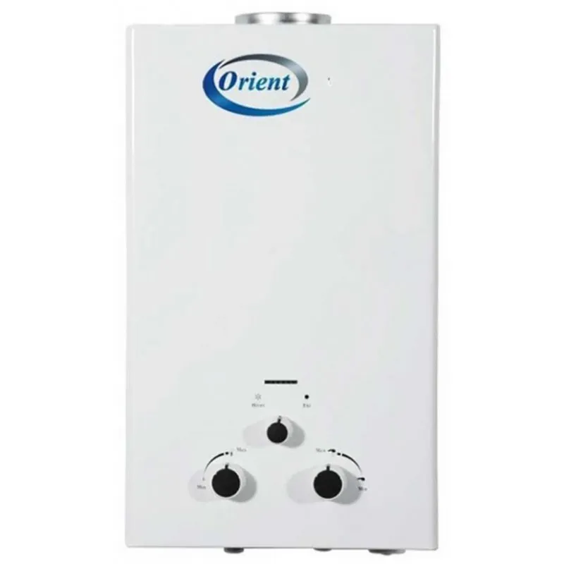 Chauffe Eau à Gaz Naturel Orient 10L / Blanc