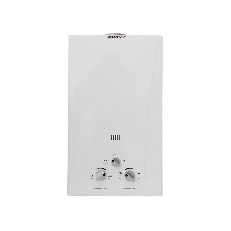 Chauffe Eau Auxstar 10L / Gaz bouteille / Blanc