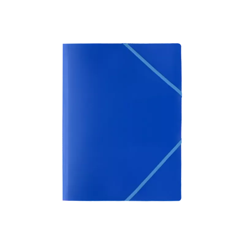CHEMISE A 3 RABATS EN PP POLYCLASS PLATES / Bleu