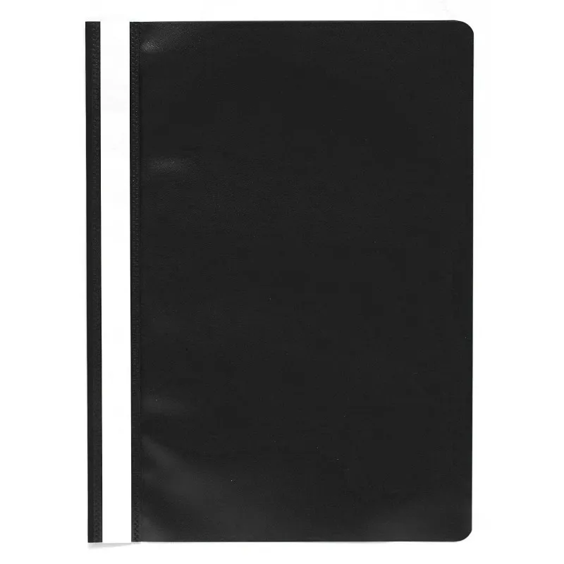 Chemise à lamelle Polypropylène A4 / Noir