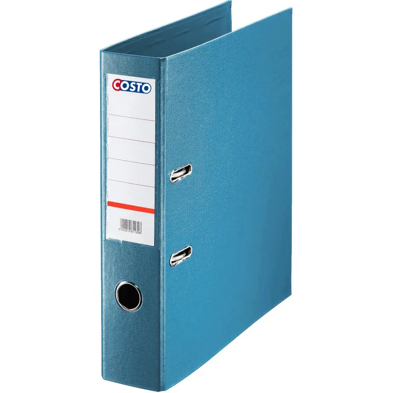 Classeur à levier COSTO Pro Dos 75 mm A4 / Bleu clair