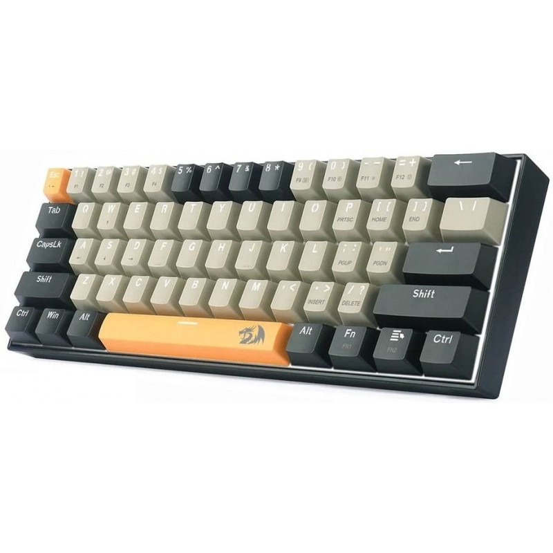 Clavier de jeu mécanique Redragon LAKSHMI K606-OG-GY / RED SWITCH