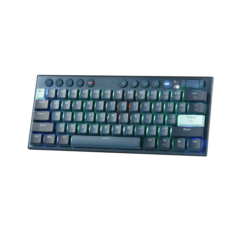 Clavier Gamer Mécanique Redragon NOCTIS K632 PRO RGB / Red Switch / BLEU