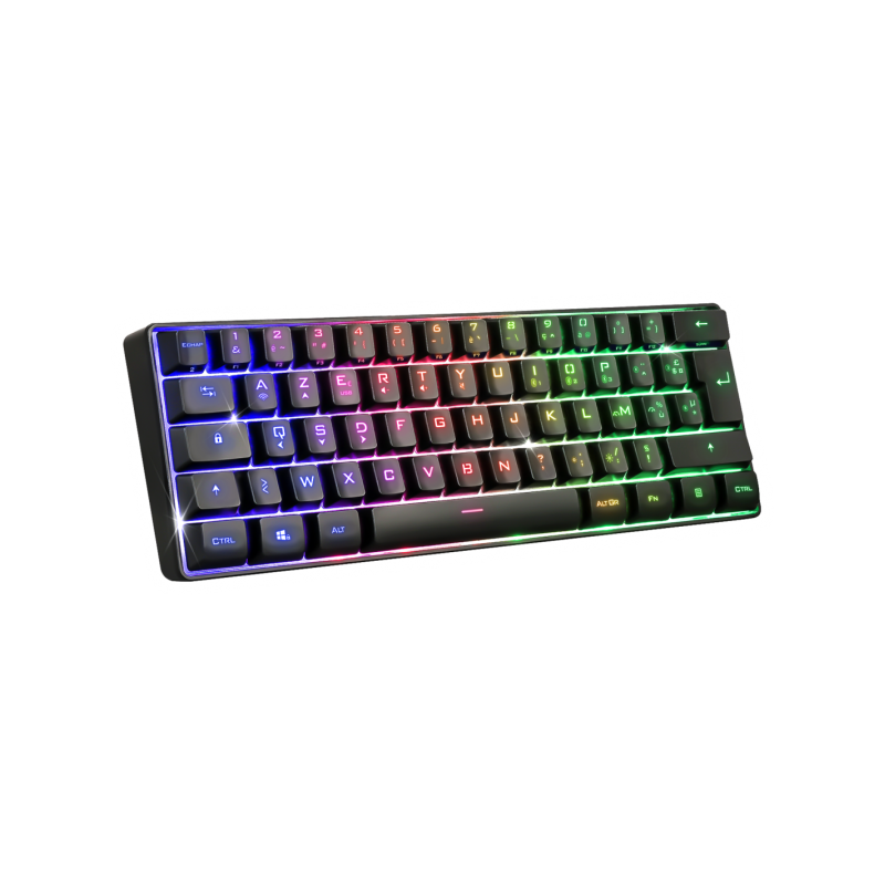 Clavier Gamer Sans Fil SPIRIT OF GAMER Elite-K50 RGB - Noir