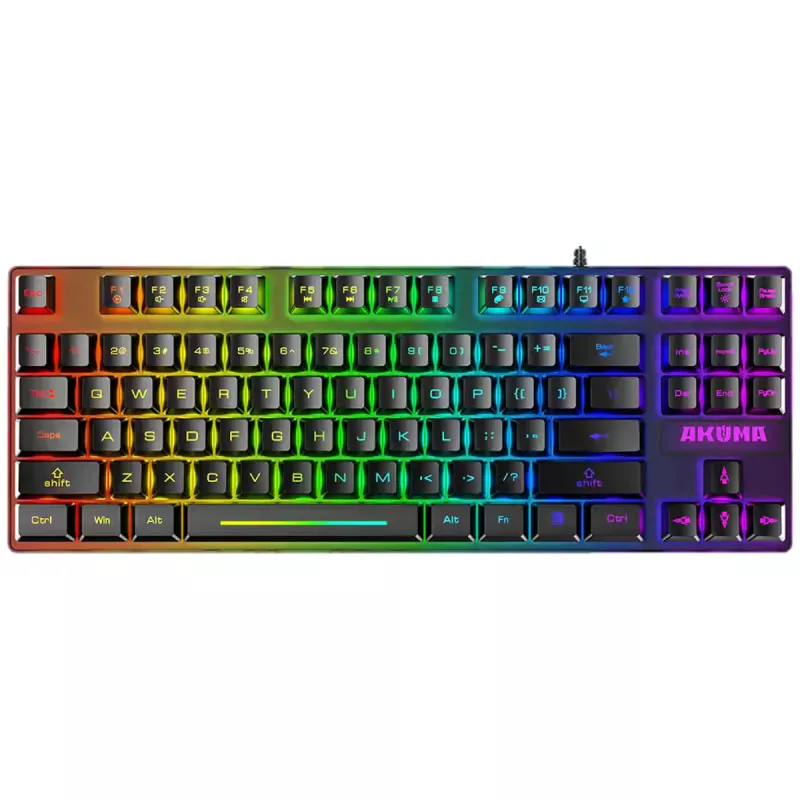 Clavier Gaming Filaire Akuma Shonen T02 / RGB / USB / Noir