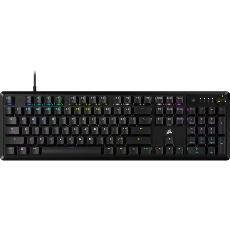 Clavier Gaming Filaire Mécanique CORSAIR K70 CORE / RGB / USB / Noir
