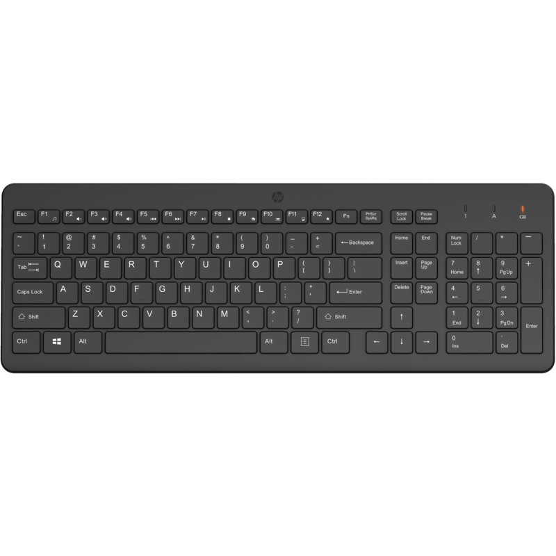 Clavier Sans Fil HP 220 / AZERTY Français / Noir