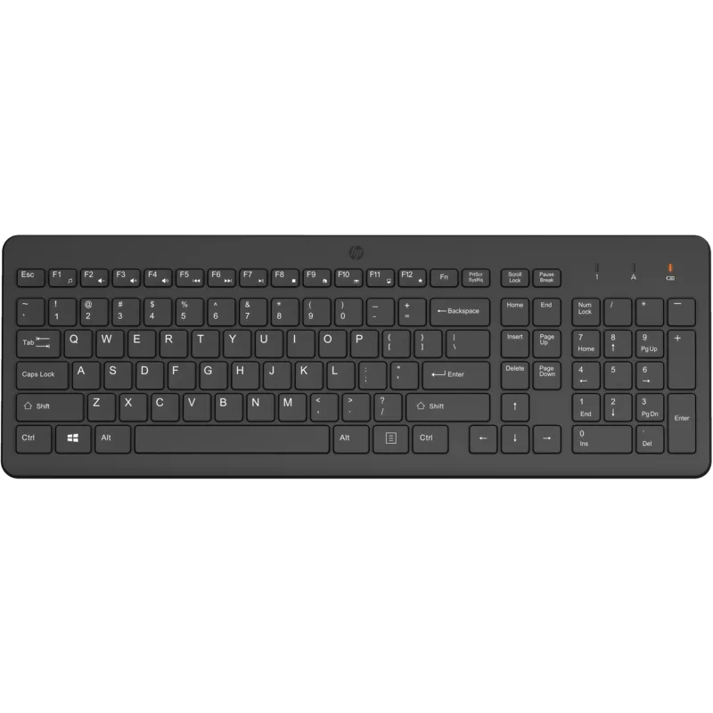 Clavier Sans Fil HP 220 / AZERTY Français / Noir