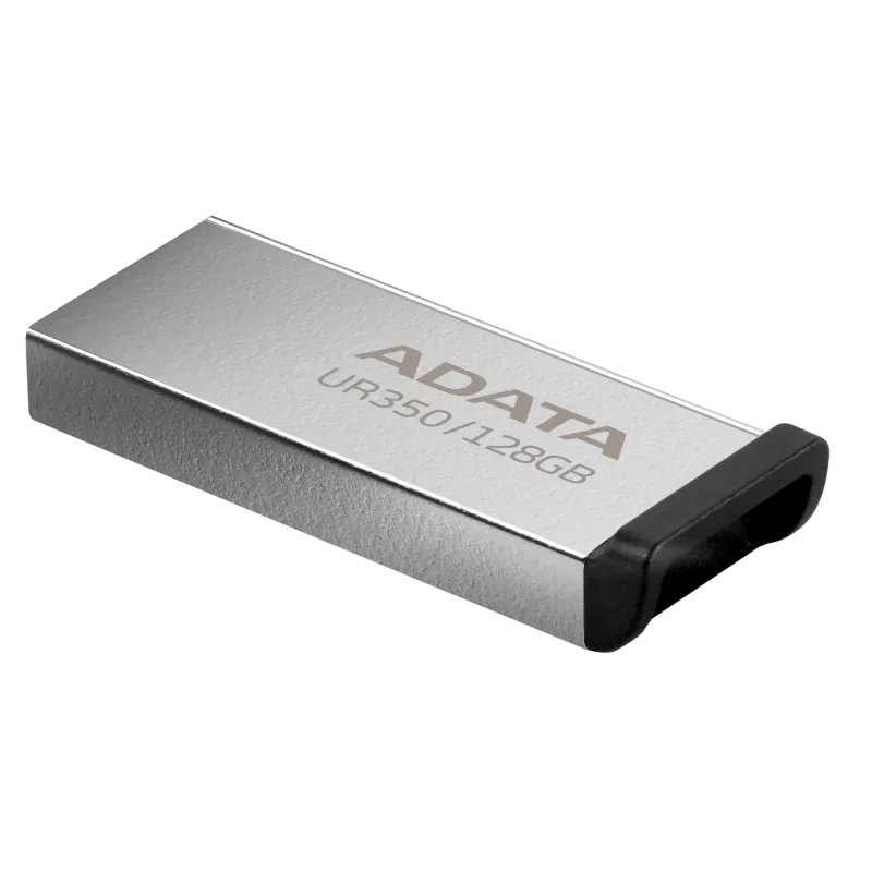 Clé USB Adata UR350 / 128 Go / USB 3.2 / Silver & Noir