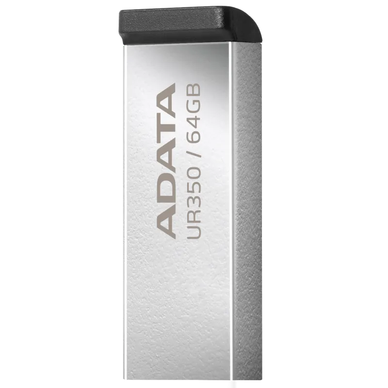 Clé USB Adata UR350 / 64 Go / USB 3.2 / Silver & Noir