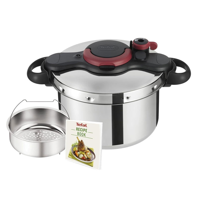Cocotte Clipso TEFAL Minute Easy 7.5 Litres / Noir & Inox / P4624866