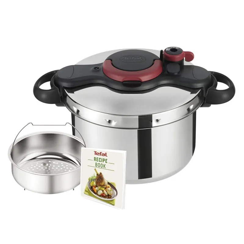 Cocotte Clipso TEFAL Minute Easy 7.5 Litres / Noir & Inox / P4624866