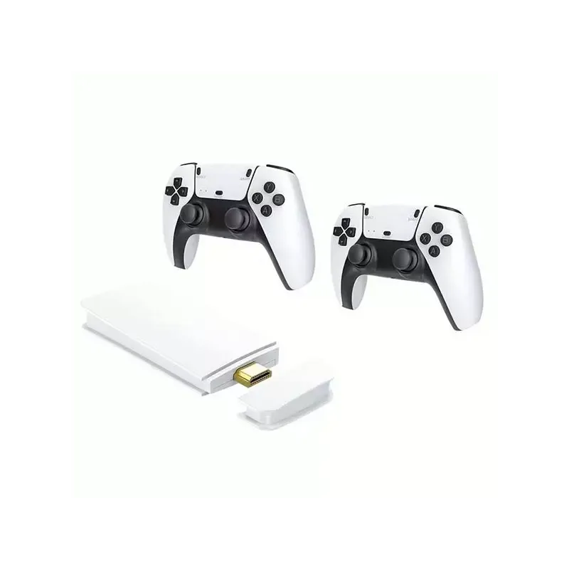 Console de jeu vidéo rétro avec Double manette 2.4G sans fil,4K HD 30000 jeux intégrés