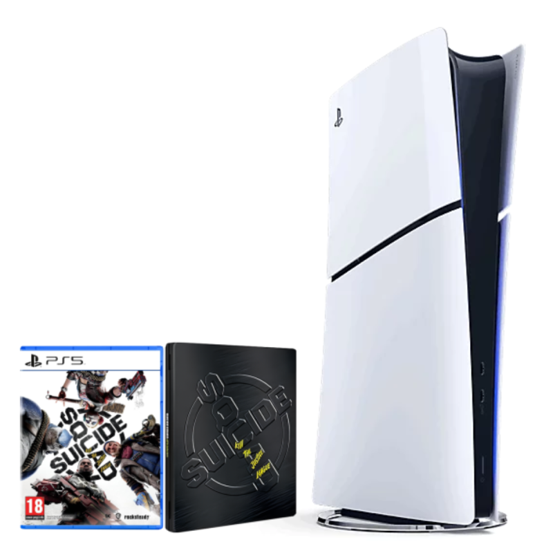 Console PlayStation 5 slim Standard Edition + Jeu Suicide Squad 1 TO