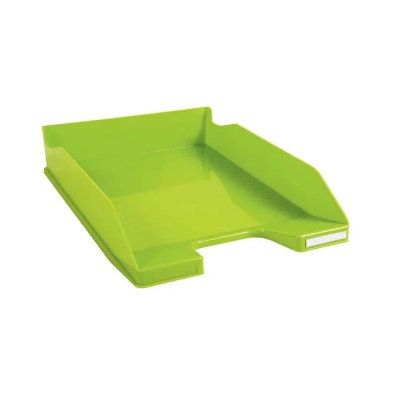 Corbeille à courrier pleine Faibo Opaque / Vert fluo