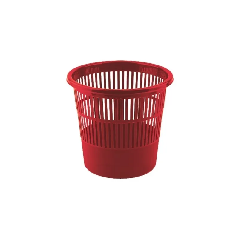 Corbeille à papier Ark 1238 / 11L / Rouge