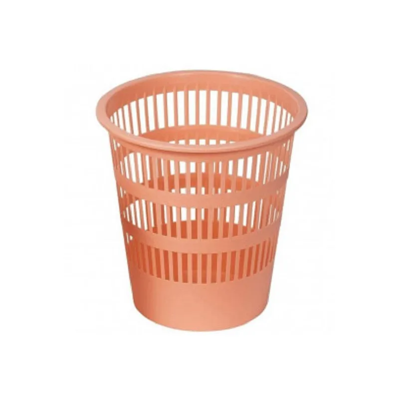 Corbeille à papier Faibo 12L / Orange Pastel