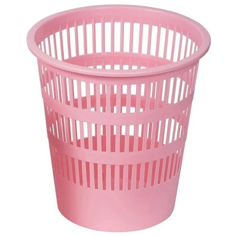 Corbeille à papier Faibo 12L / Rose Pastel