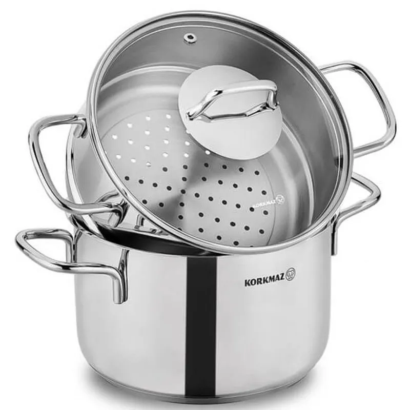 COUSCOUSSIER Perla KORKMAZ 6.9 Litres / INOX / A1522