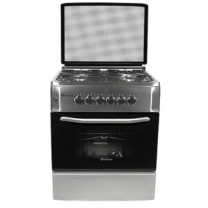 Cuisinière a Gaz Orient Avec Tourne Broche OC-60-60-SIT-P / 4 Feux / Inox