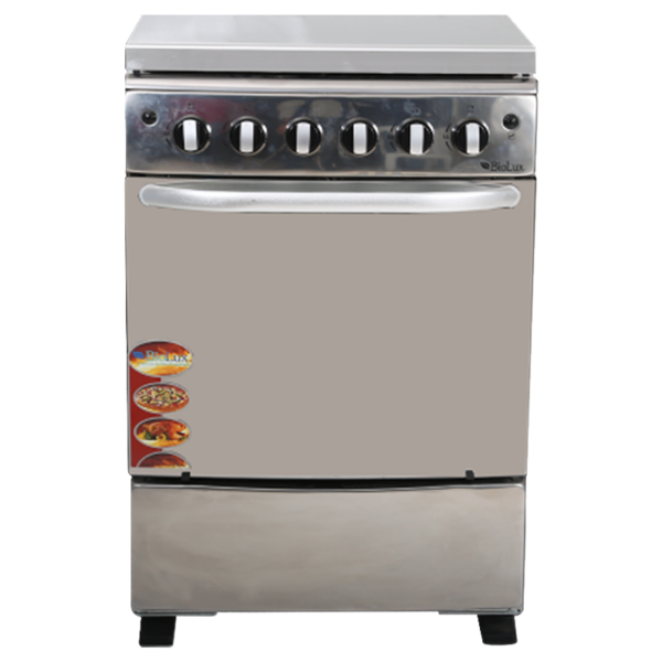 Cuisinière BIOLUX 60cm 4 Feux inox (M6060XTBA)
