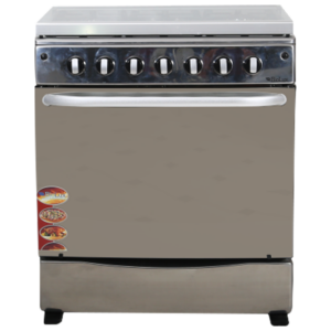 Cuisinière BIOLUX 76cm 5 Feux Tourne Broche Inox (M7656XTBA)