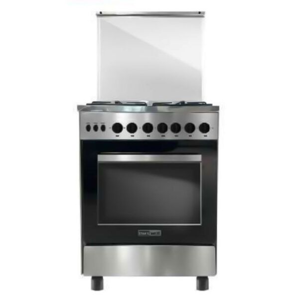 Cuisinière MAXWELL MAX-CFB60GIS 4 Feux 60cm - Inox