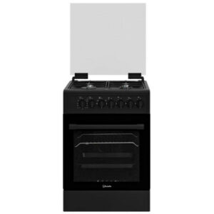 Cuisinière VEDETTE 4 Feux / 60cm / Noir / VGE6241BMA