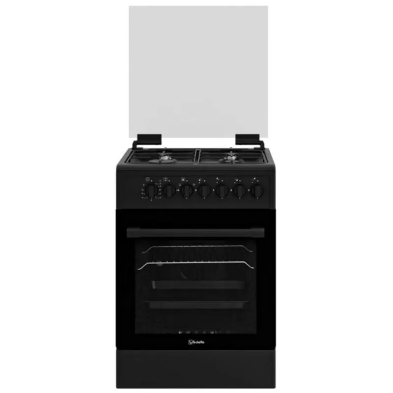 Cuisinière VEDETTE 4 Feux / 60cm / Noir / VGE6241BMA