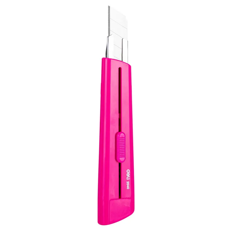CUTTER GM AVEC PROTECTION DELI E2040 / COULEUR ASSORTIS
