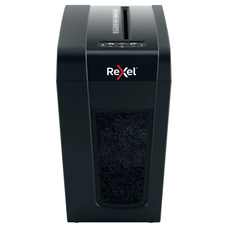 Destructeur de documents Rexel Secure X10-SL Whisper-Shred / Coupe croisée / Noir